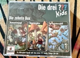 Die drei ??? Kids Zehnte Box Hörspiel CD`s 28-30 Drei CDS